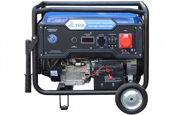 Бензиновый генератор 7,8 кВт TSS SGG 8000EH3NA с АВР