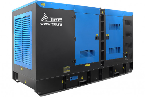 Дизельный генератор ТСС АД-250С-Т400 в шумозащитном кожухе с АВР