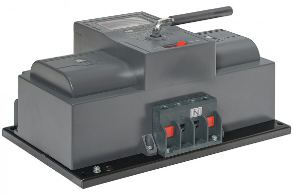 Рубильник реверсивный автоматизированный моноблочный (Блок автоматического ввода резерва АВР) CM-63/