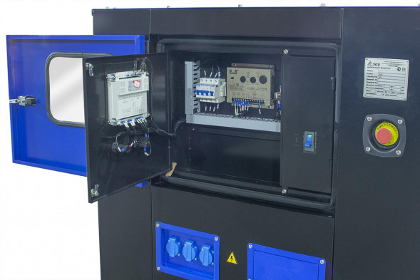 Дизельный генератор ТСС АД-100С-Т400-1РКМ26 в шумозащитном кожухе