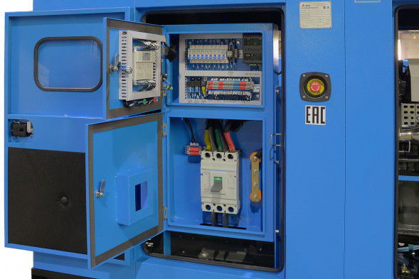 Дизельный генератор ТСС АД-150С-Т400 в шумозащитном кожухе с АВР