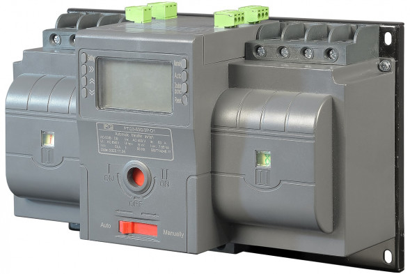 Рубильник реверсивный автоматизированный моноблочный (Блок автоматического ввода резерва АВР) CM-63/