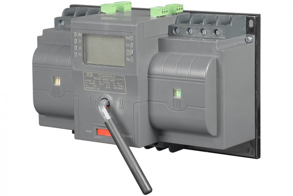 Рубильник реверсивный автоматизированный моноблочный (Блок автоматического ввода резерва АВР) CM-63/