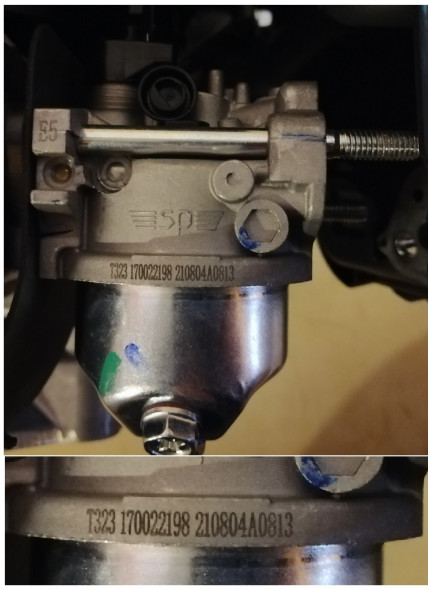 Двигатель бензиновый Loncin LC1P65FE (B type) D22.2 объем 139 куб.см 4 л.с вертикальный вал 22,2 мм