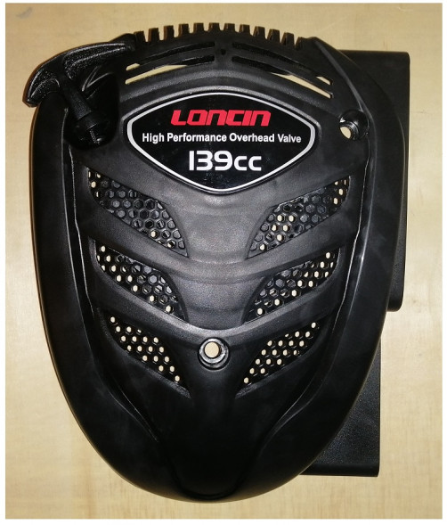 Двигатель бензиновый Loncin LC1P65FE (B type) D22.2 объем 139 куб.см 4 л.с вертикальный вал 22,2 мм