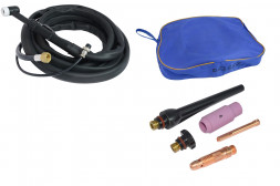 Горелка сварочная TIG с газовым охлаждением WP-17 (2-pin, 4м) / Torch for TIG welding